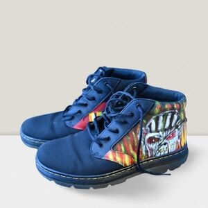 Hand-Painted Doc Martens Boots – Iron Maiden “Eddie” Tribute